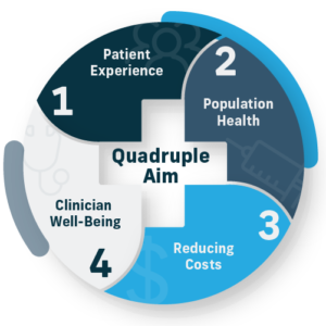 Implementing the Quadruple Aim framework